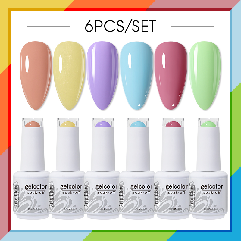 Uv Lamp Nail Resin - Set Cat Kuku Gel Arte Clavo