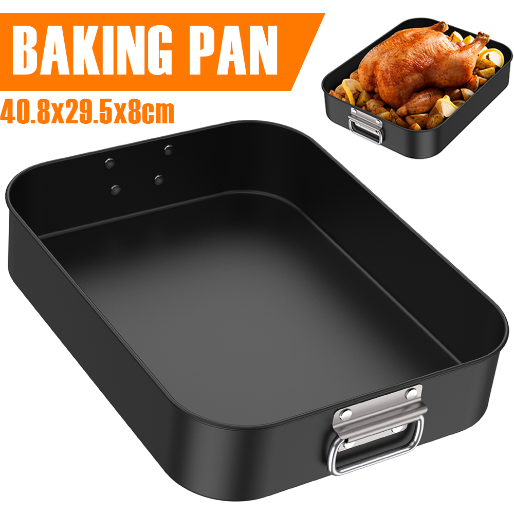 Tray Mold Rectangle - Panci panggang baja karbon persegi panjang,