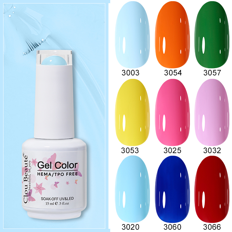 Uv Lamp Nail Resin - Clou Beaute 15ml Bebas Hema Bebas