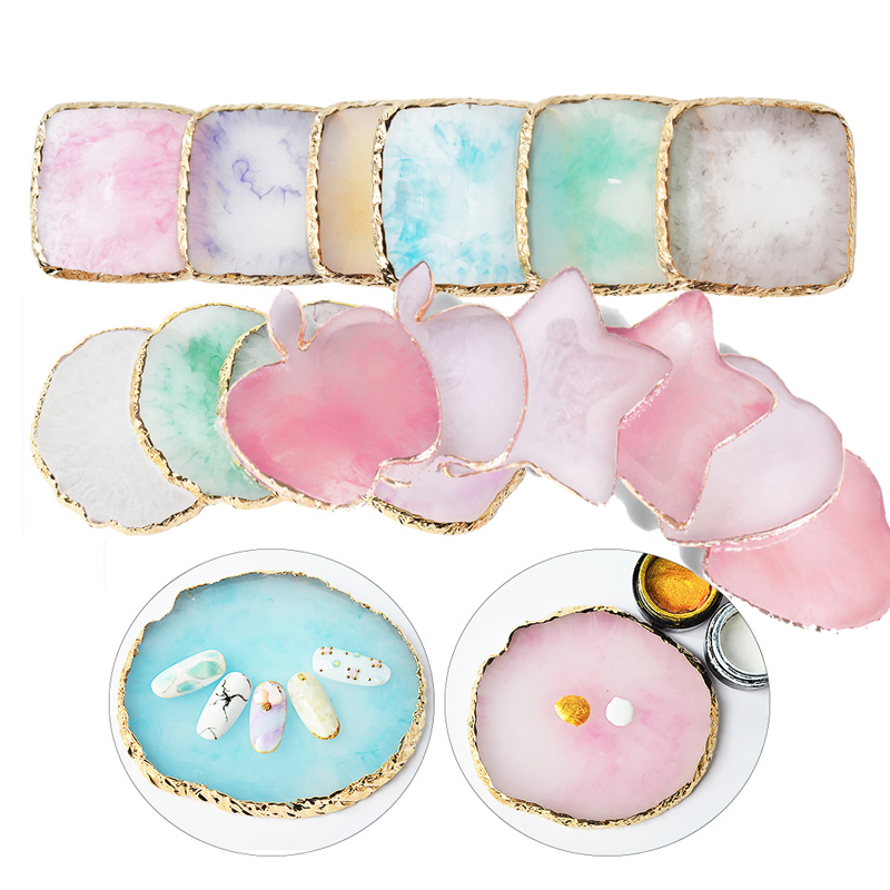 Resin Art Equipment - Alat Aksesoris Manikur DIY, Palet Gel