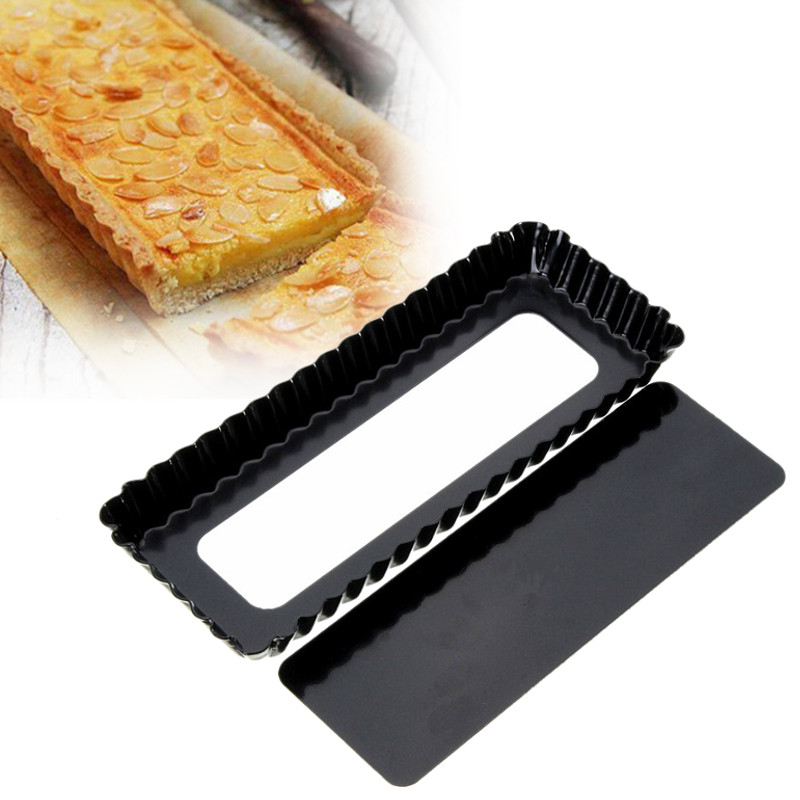 Tray Mold Rectangle - Wajan Kue Tart Pie Bergalur Cetakan
