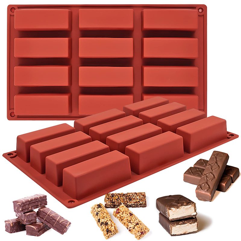 Tray Mold Rectangle - Cetakan permen silikon persegi panjang untuk