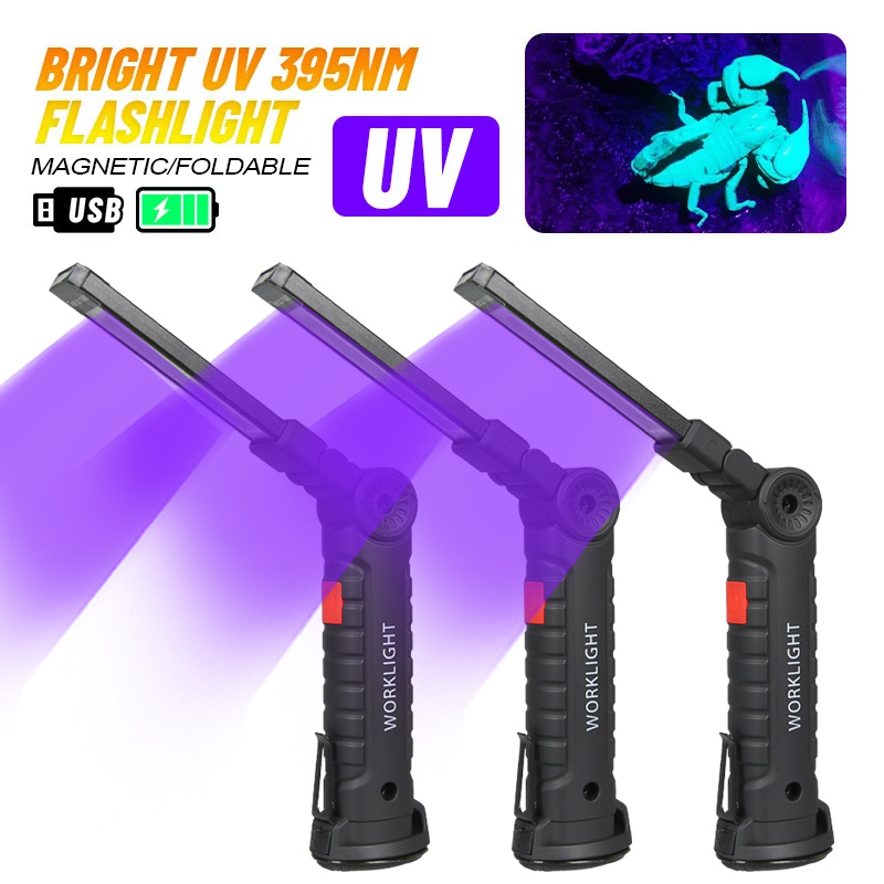 Uv Lamp Nail Resin - Senter UV 395NM Lentera Portabel Led