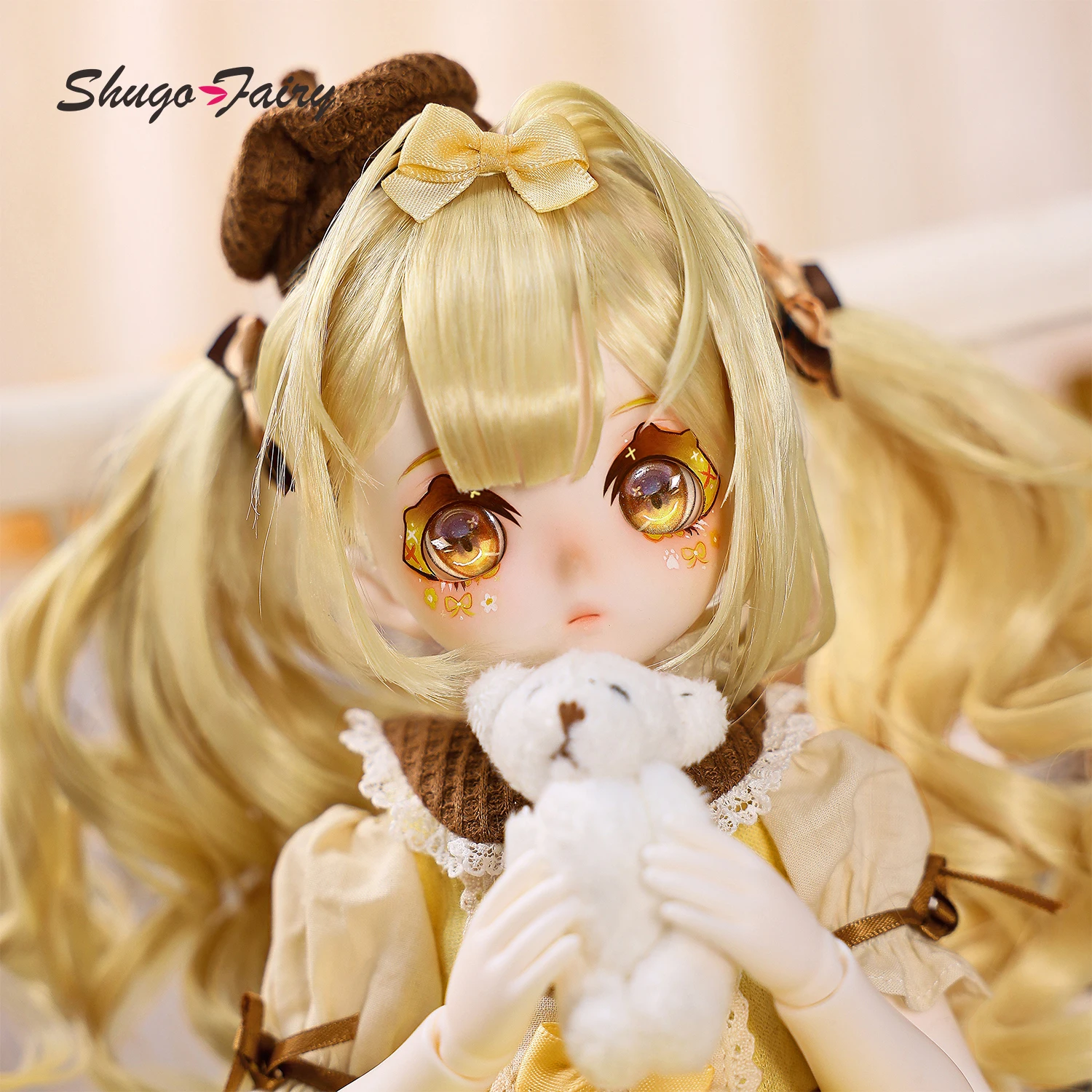 Resin Art Baby - Shugafairy Asli 1/4 BJD Makoto B