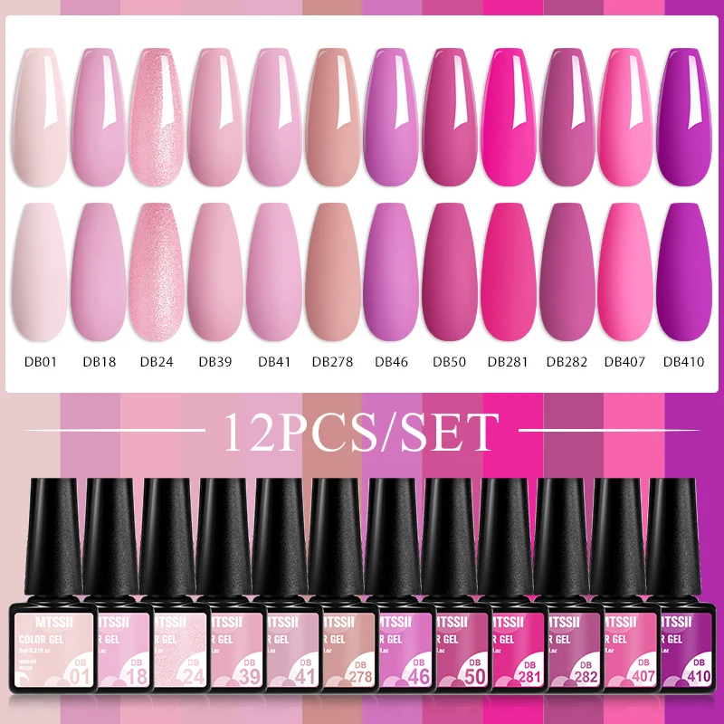 MTSSII 12 Buah/Set Set Cat Kuk - Uv Lamp Nail Resin ulasan dan harga