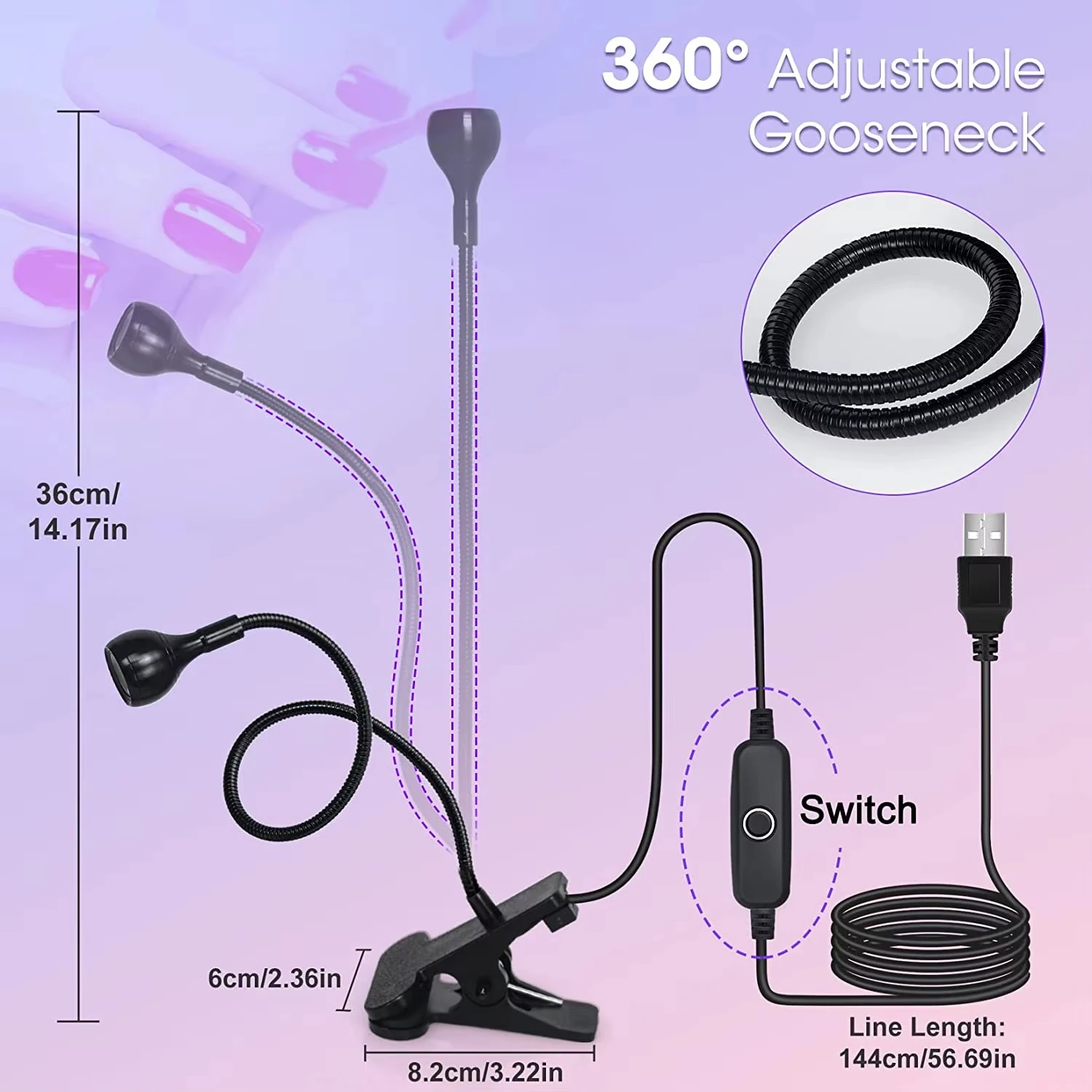 Lampu Kuku UV 395nm Lampu Ultr - Uv Lamp Nail Resin ulasan dan harga