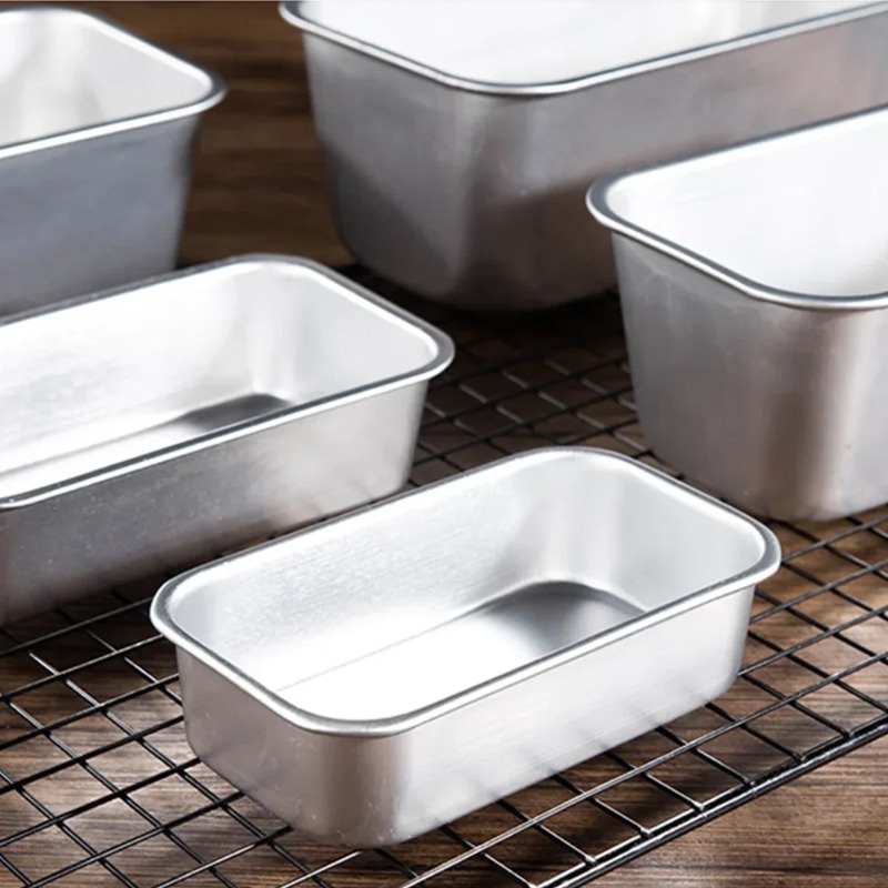 Cetakan Kue Aluminium Ukuran 5 - Tray Mold Rectangle ulasan dan harga