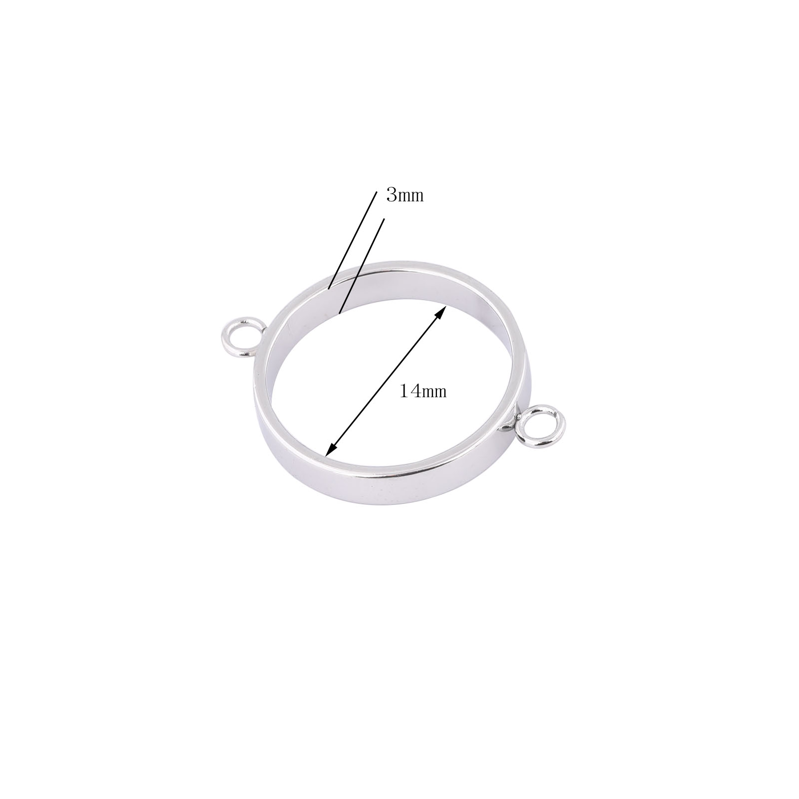 10 buah gelang Bezel terbuka b - Resin Art Calligraphy ulasan dan harga