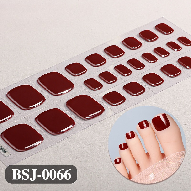 Stiker Kuku Gel Jari Kaki Warn - Uv Lamp Nail Resin ulasan dan harga