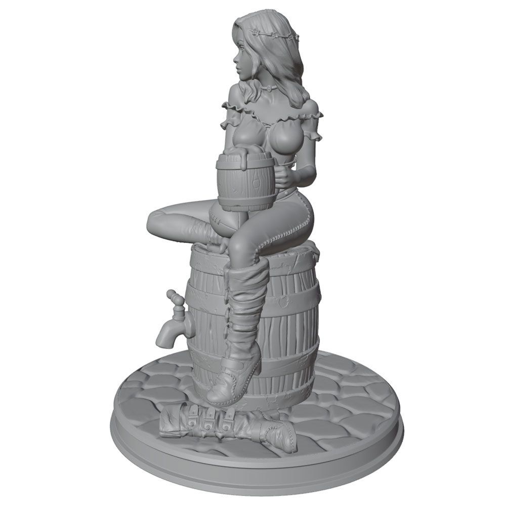 Patung Miniatur Resin 1/24, Ki - Resin Art On Wood ulasan dan harga