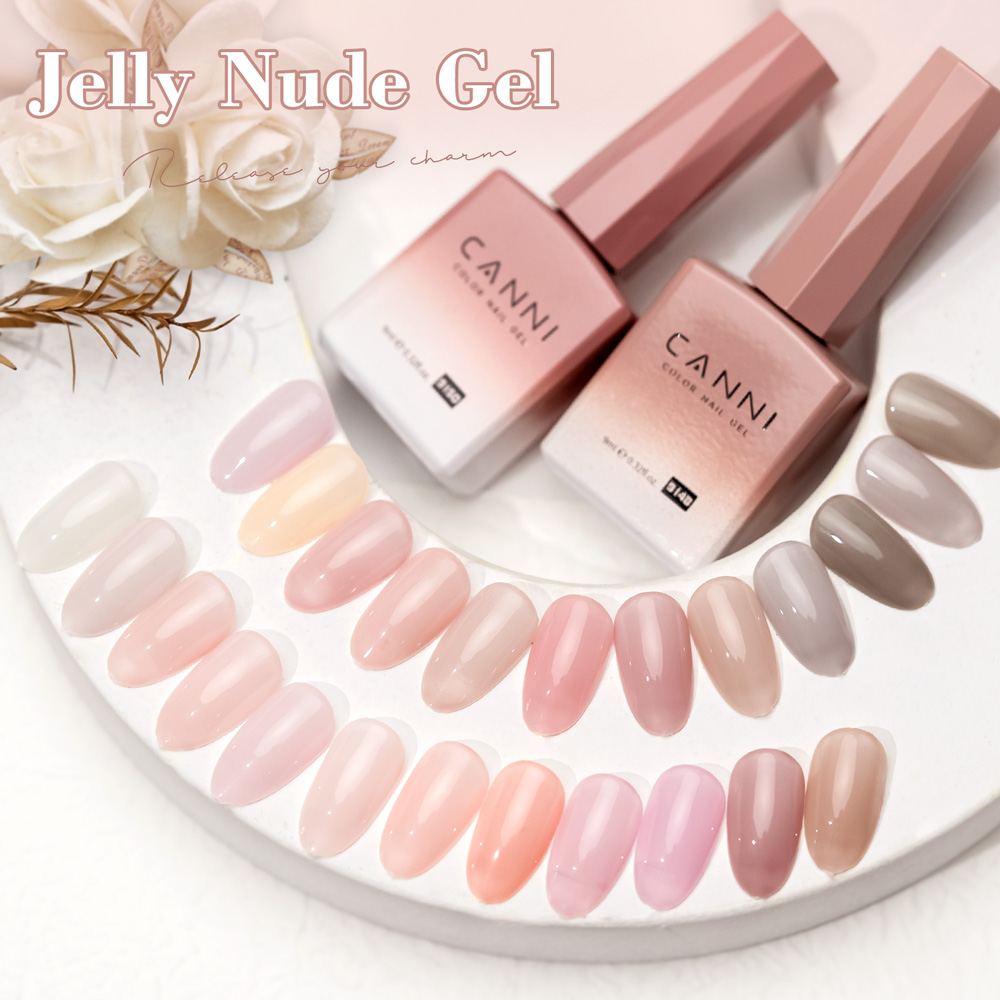 CANNI Gel Nail Polish 9ml Tanp - Uv Lamp Nail Resin ulasan dan harga