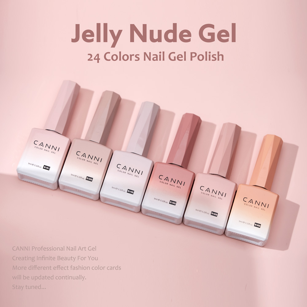 CANNI Gel Nail Polish 9ml Tanp - Uv Lamp Nail Resin ulasan dan harga