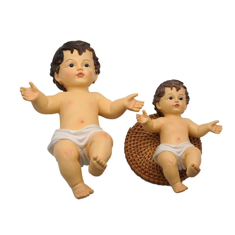Patung boneka Yesus bayi, 6cm/ - Resin Art Baby ulasan dan harga