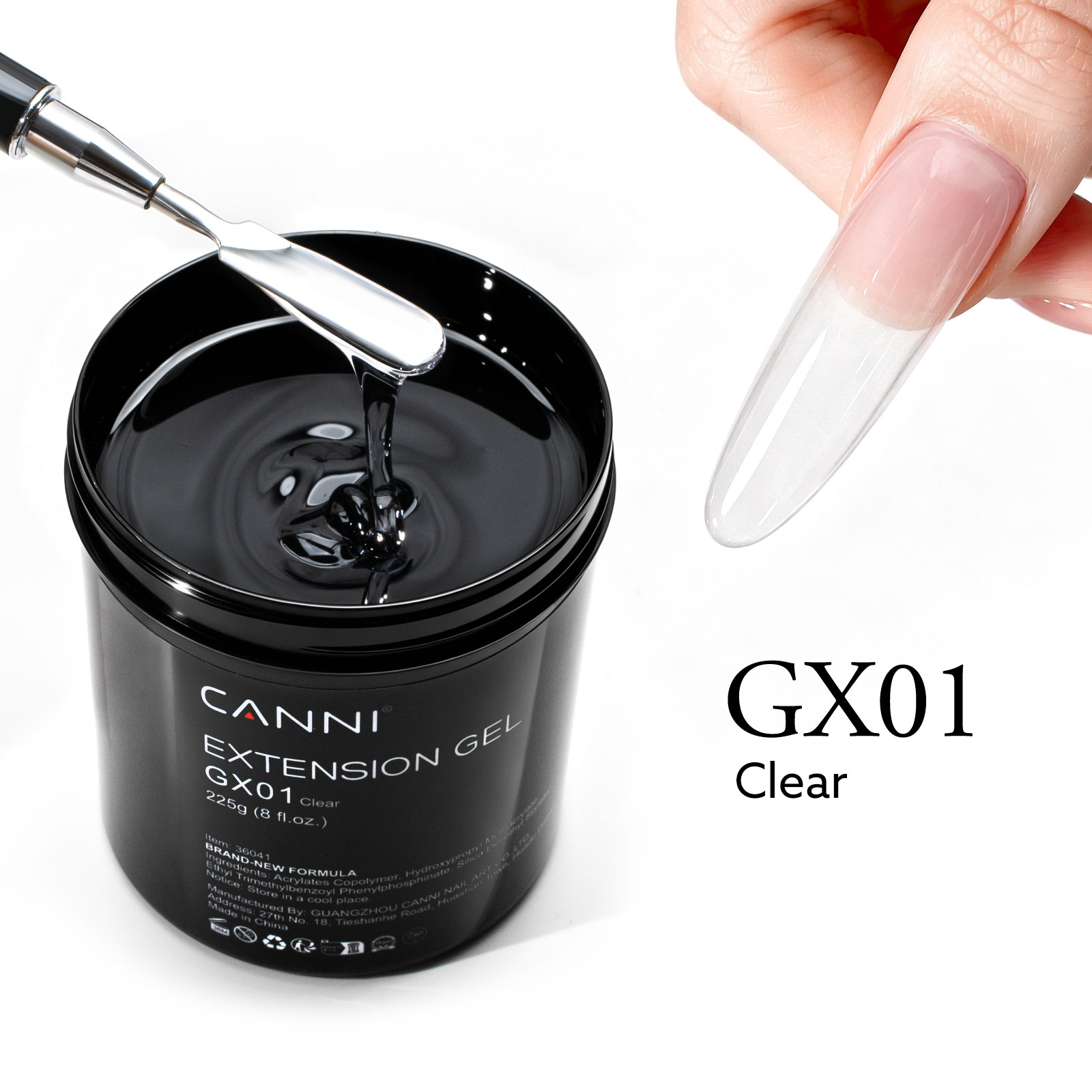 CANNI 225g Gel Kamuflase Isi U - Uv Lamp Nail Resin ulasan dan harga