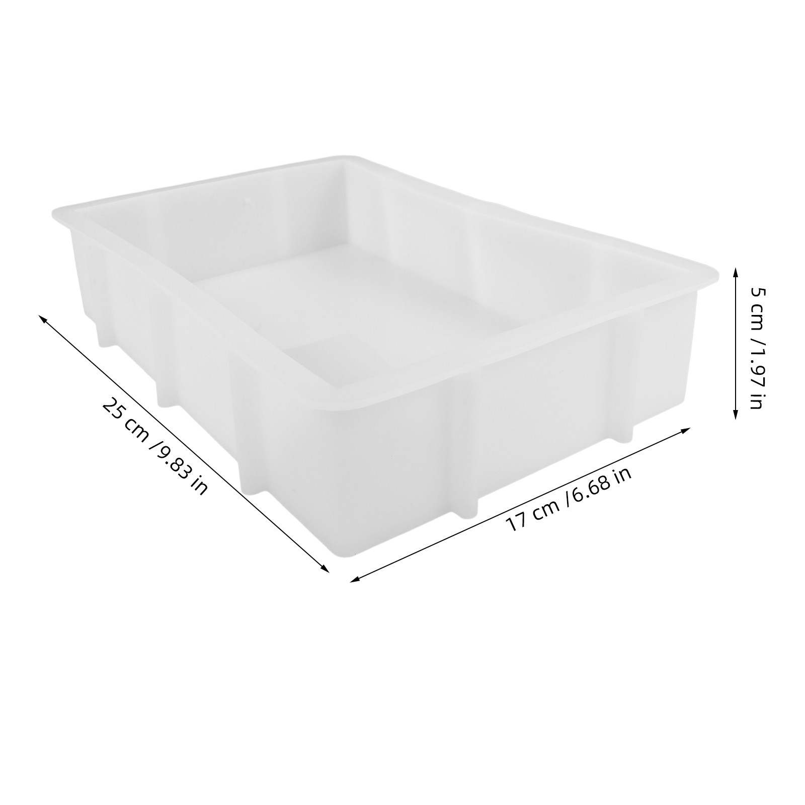 Cetakan Silikon Resin Persegi  - Tray Mold Rectangle ulasan dan harga