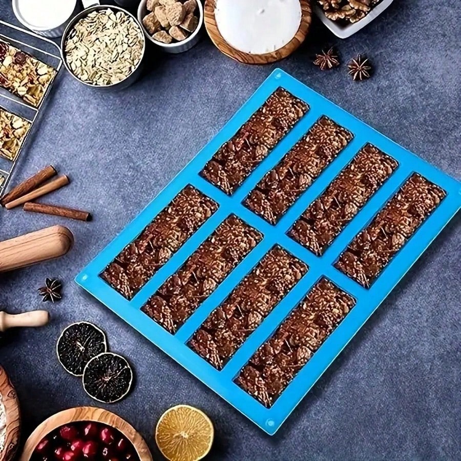 1 Buah Cetakan Granola Bar Sil - Tray Mold Rectangle ulasan dan harga