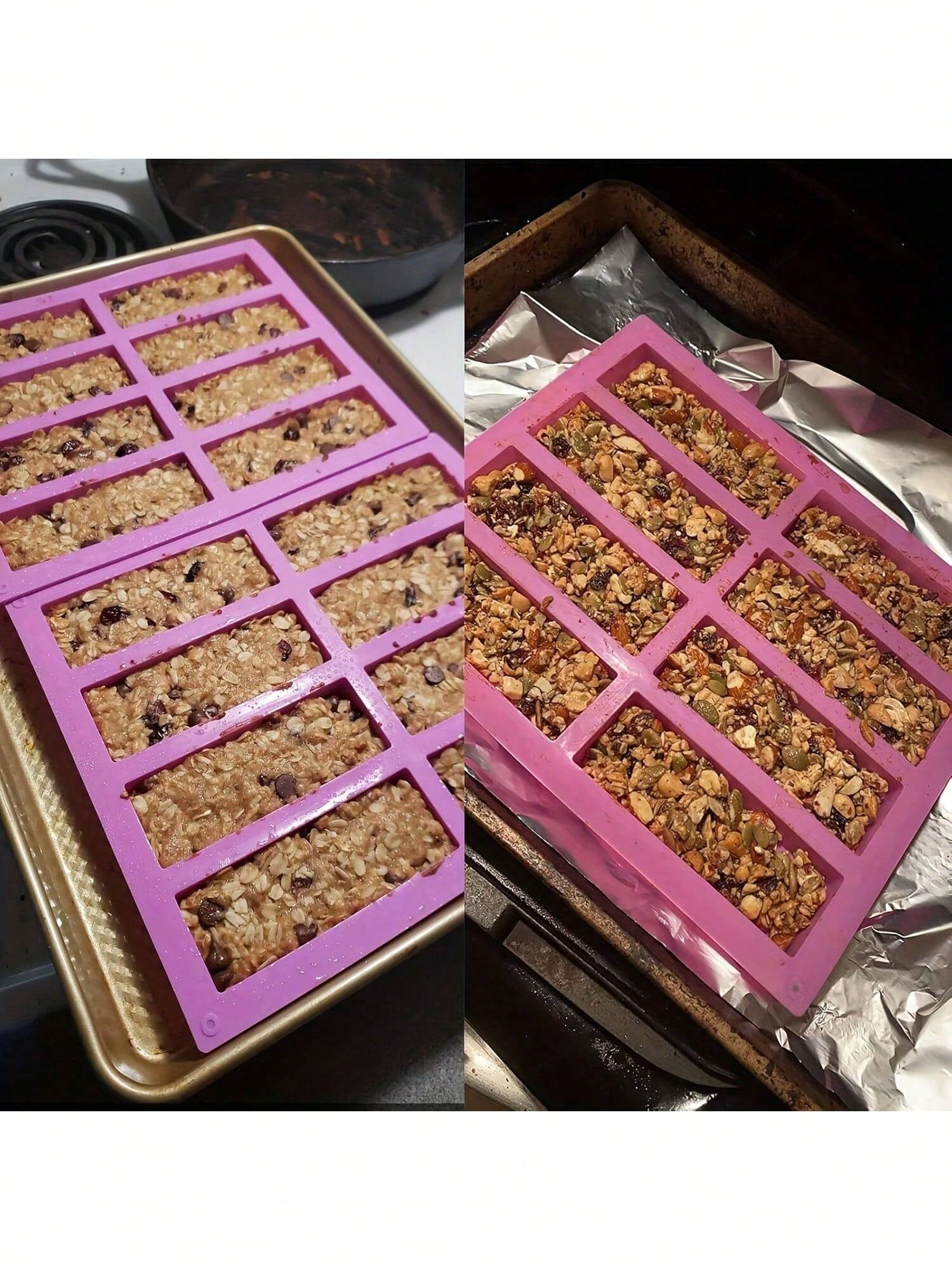 1 Buah Cetakan Granola Bar Sil - Tray Mold Rectangle ulasan dan harga