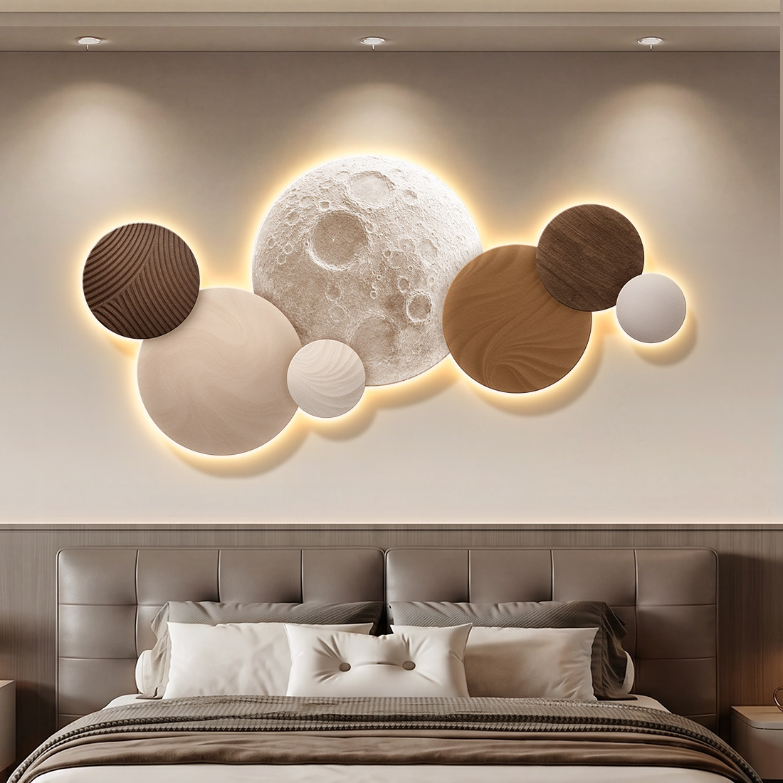 Dekorasi Kamar Tidur Modern Me - Resin Art On Wood ulasan dan harga