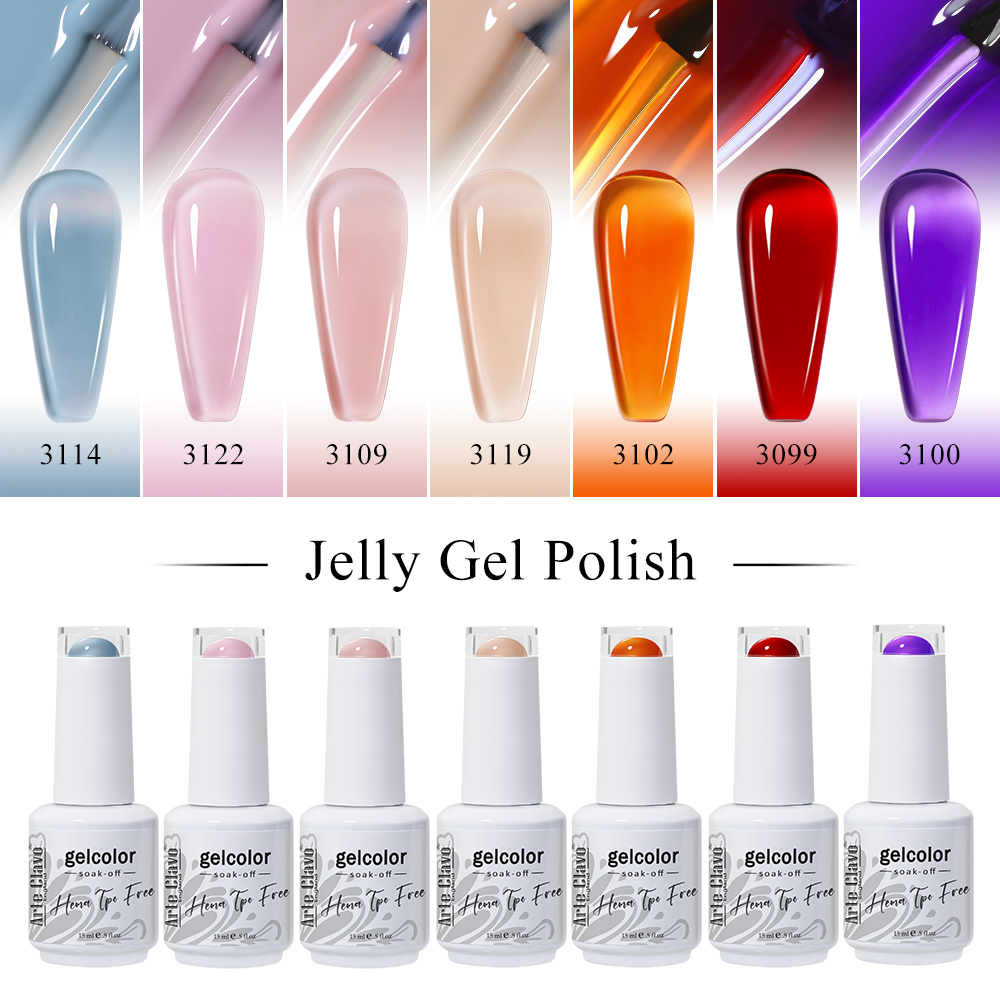 Arte Clavo 15ml Jelly Gel Nail - Resin Art Equipment ulasan dan harga