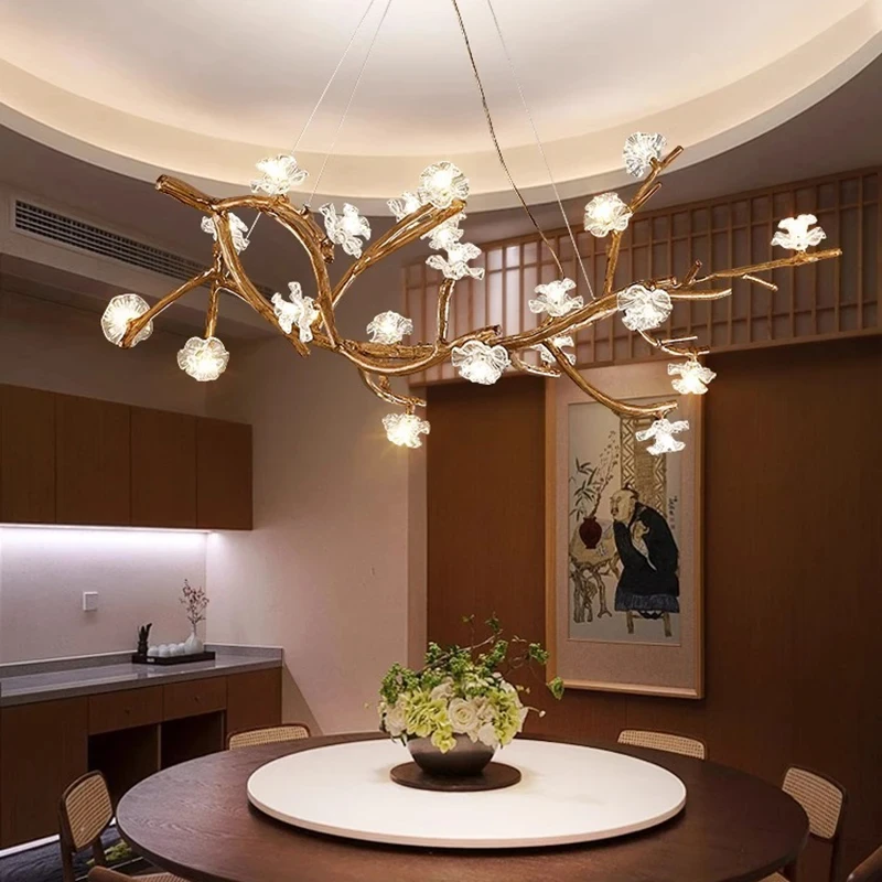 Lampu gantung led dekorasi rum - Resin Art On Wood ulasan dan harga