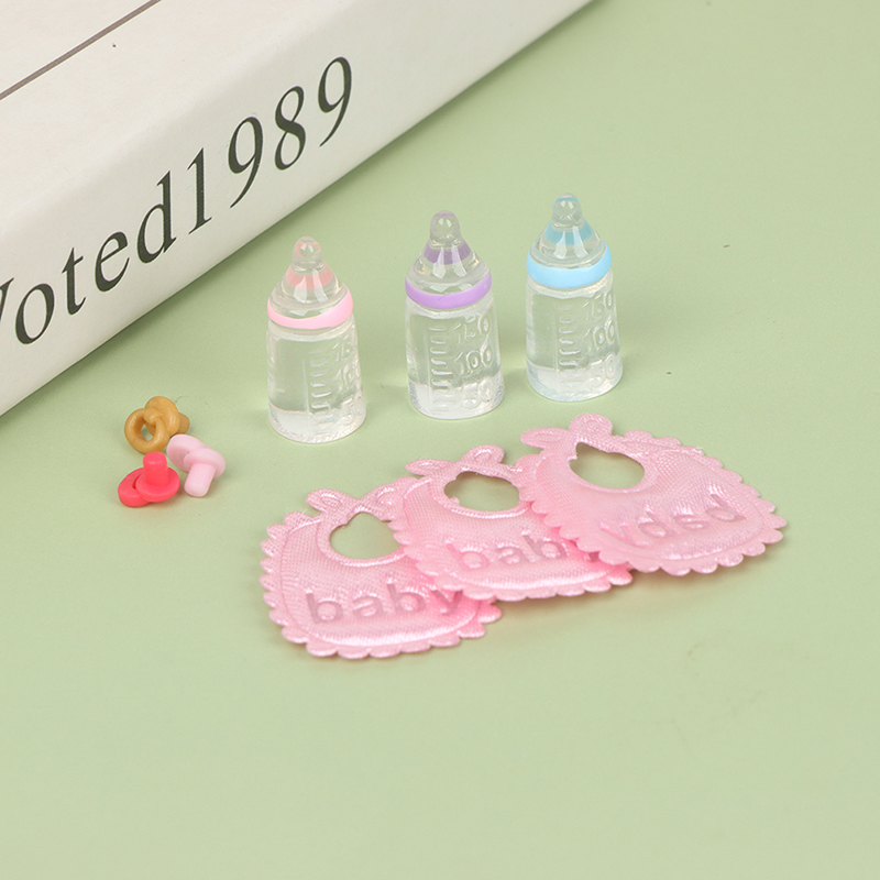 Botol dot bayi miniatur rumah  - Resin Art Baby ulasan dan harga