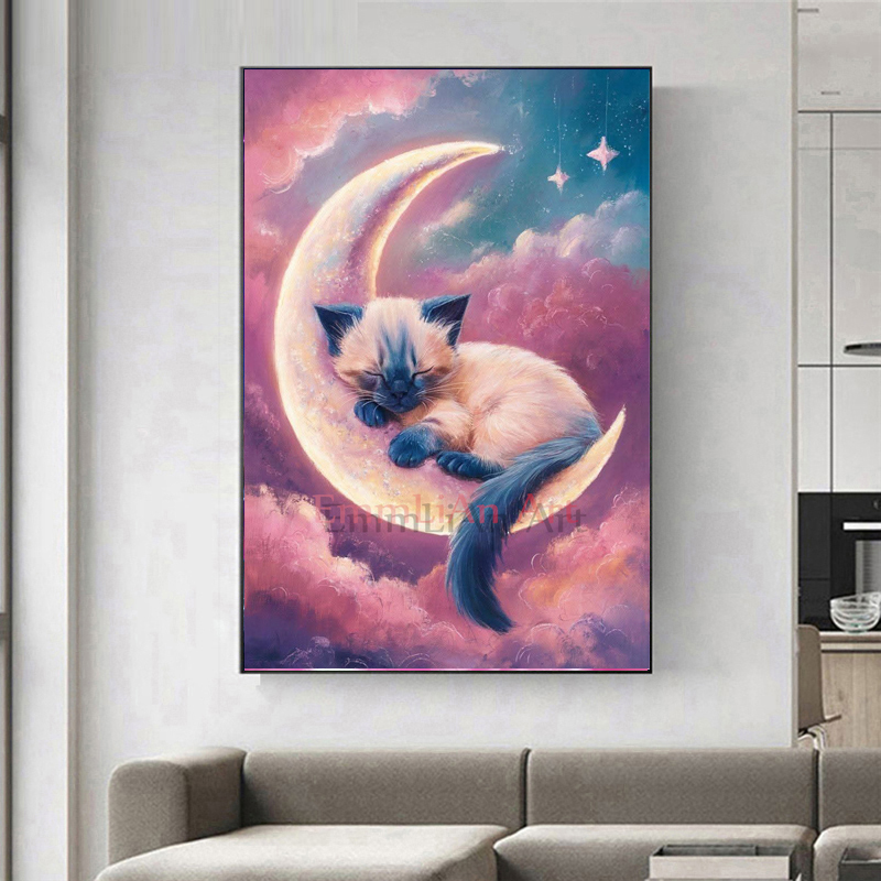 Kit Lukisan Berlian 5D DIY Fai - Resin Art Wallpaper ulasan dan harga