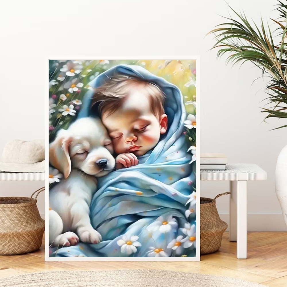 Huacan 5D Diy lukisan berlian  - Resin Art Wallpaper ulasan dan harga