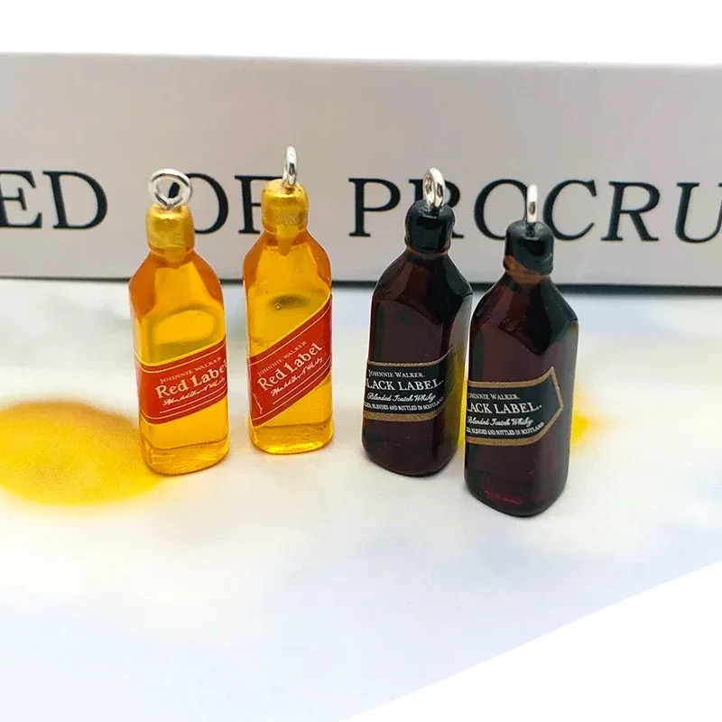 10 Buah Liontin Resin Botol Wi - Resin Art Calligraphy ulasan dan harga