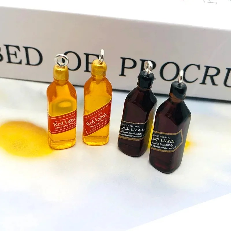 10 Buah Liontin Resin Botol Wi - Resin Art Calligraphy ulasan dan harga
