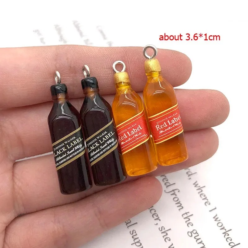 10 Buah Liontin Resin Botol Wi - Resin Art Calligraphy ulasan dan harga