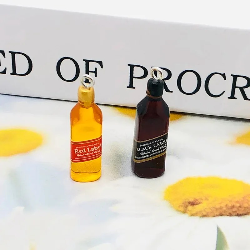 10 Buah Liontin Resin Botol Wi - Resin Art Calligraphy ulasan dan harga