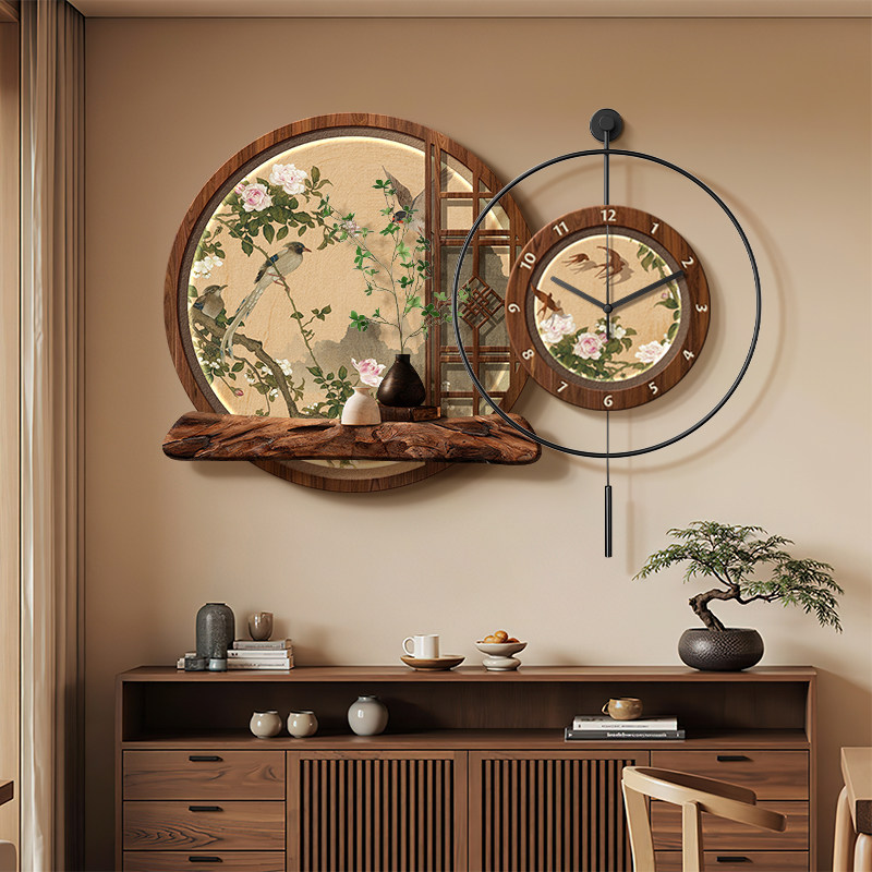 Lukisan Dekoratif Restoran Cin - Resin Art On Wood ulasan dan harga