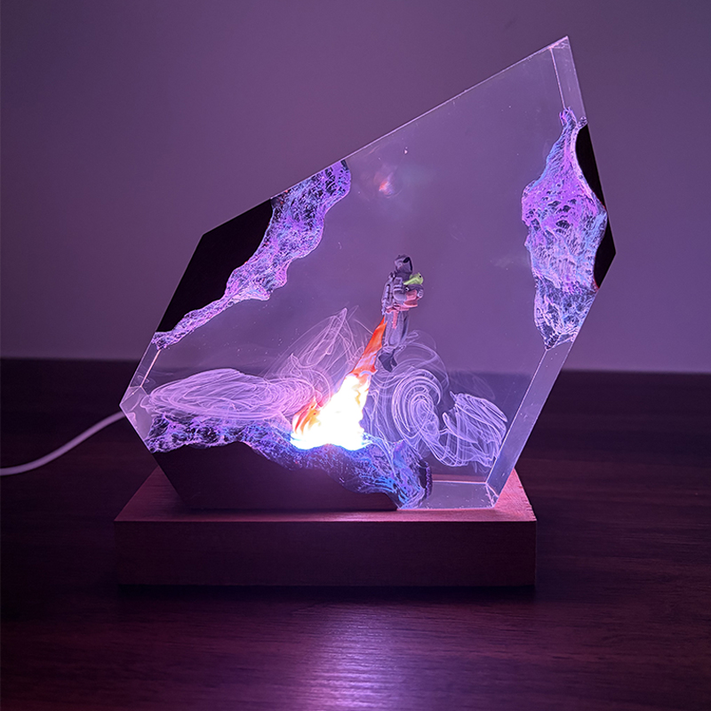 Lampu Meja Resin Figur Anime S - Resin Art Baby ulasan dan harga