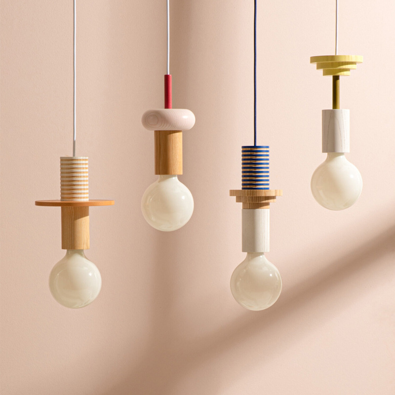 JUNIT Dia Lampu Gantung Kayu M - Resin Art On Wood ulasan dan harga