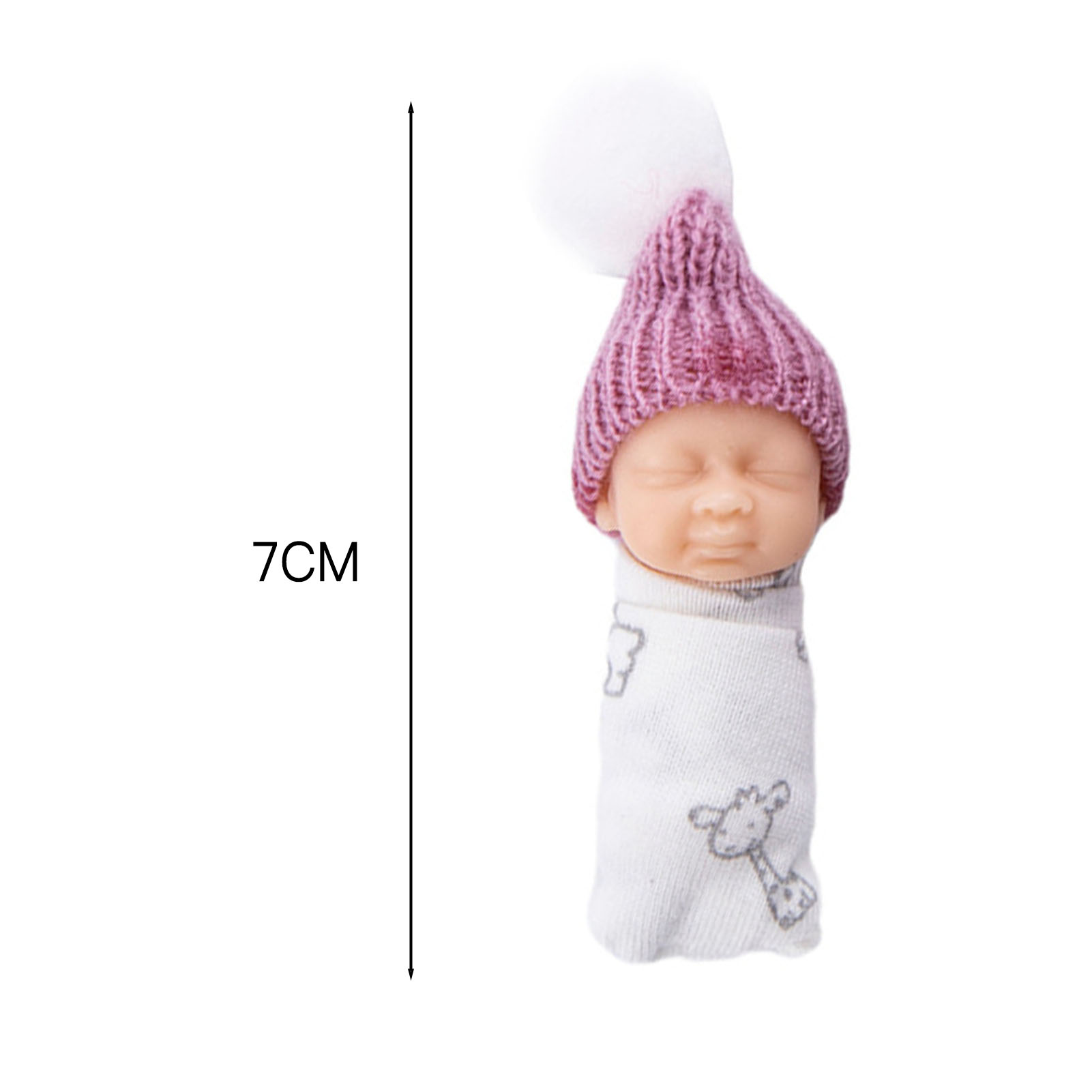 Boneka Bayi Reborn Miniatur 7c - Resin Art Baby ulasan dan harga