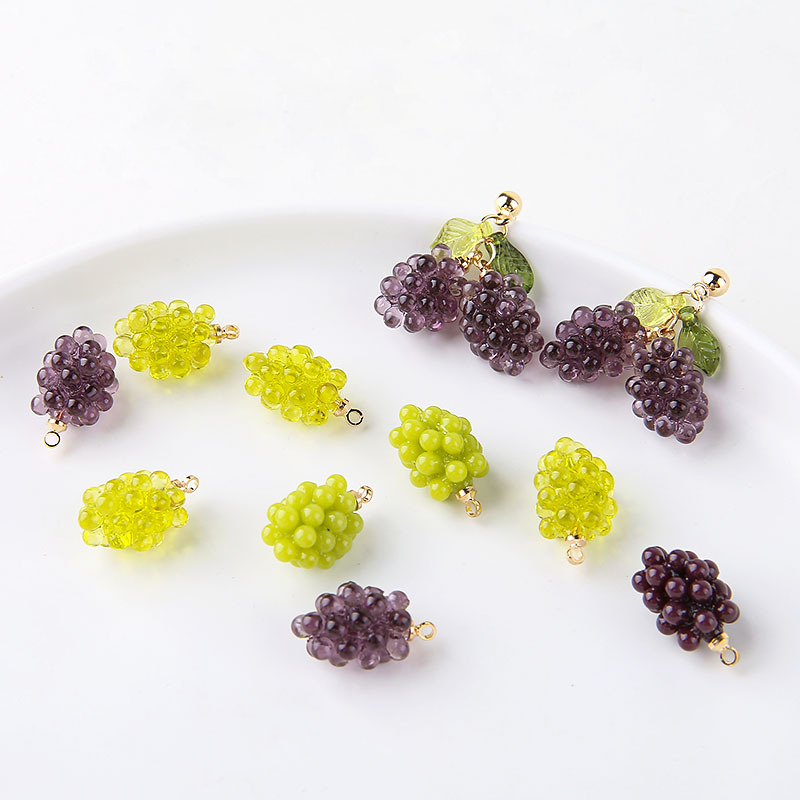 6 buah liontin resin berbentuk - Resin Art Calligraphy ulasan dan harga