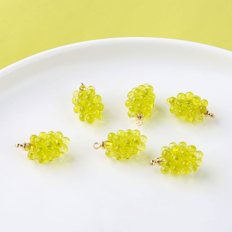 6 buah liontin resin berbentuk - Resin Art Calligraphy ulasan dan harga