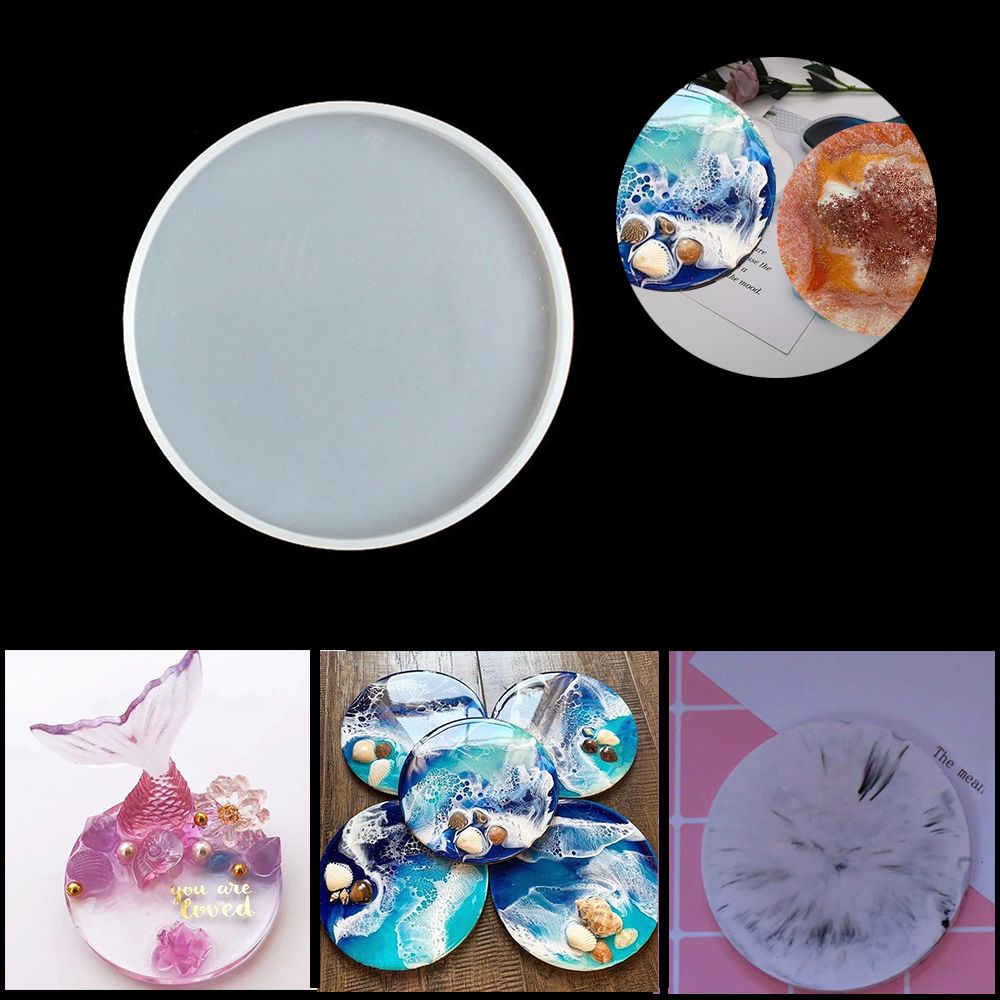 Transparan seni cairan bulat C - Resin Art Equipment ulasan dan harga