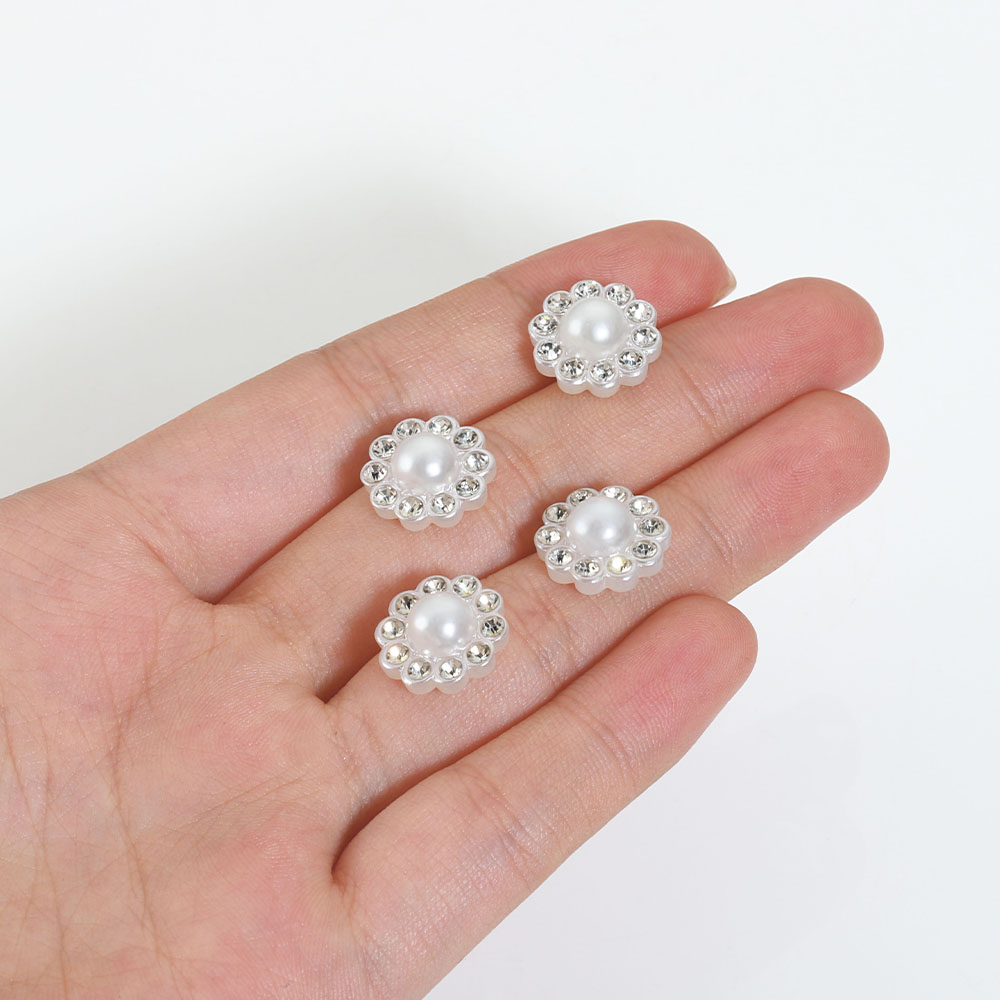 50 Buah Tambalan Bunga Mutiara - Resin Art Calligraphy ulasan dan harga