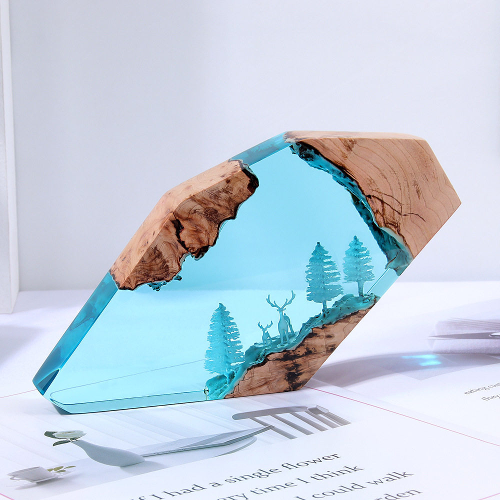 Ornamen Meja Peri Hutan Rusa,  - Resin Art Baby ulasan dan harga
