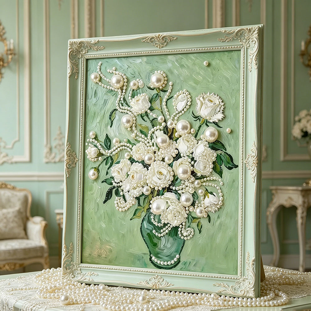 Kit Lukisan Mutiara DIY Huacan - Resin Art Wallpaper ulasan dan harga